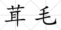 茸毛