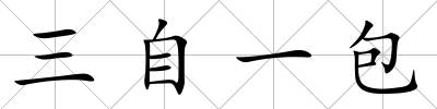 三自一包