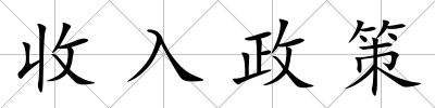 收入政策