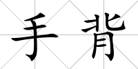 手背