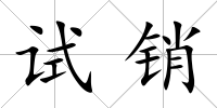試銷