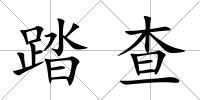 踏查