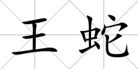 王蛇