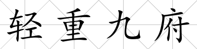 輕重九府