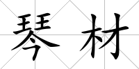 琴材