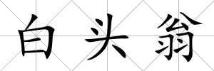 白頭翁