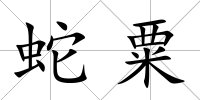 蛇粟