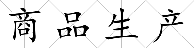 商品生產