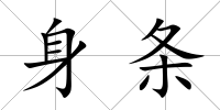 身條