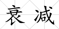 衰減