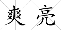 爽亮