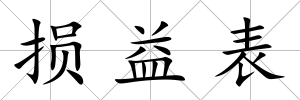 損益表