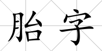 胎字