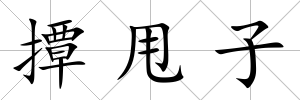 撢甩子