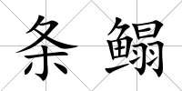 條鰨