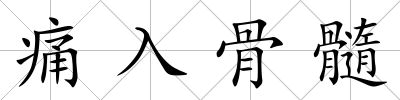 痛入骨髓