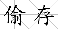 偷存