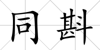 同斟