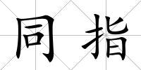 同指