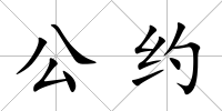 公約