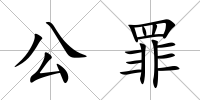 公罪