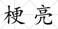 梗亮