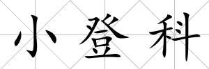 小登科