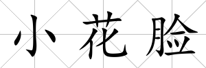 小花臉