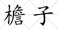 檐子