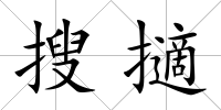 搜擿
