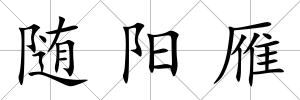 隨陽雁