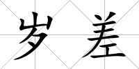 歲差