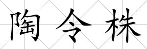 陶令株