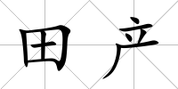 田產