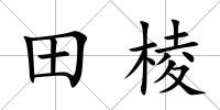 田棱