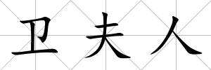 衛(wèi)夫人