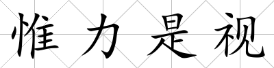 惟力是視