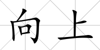 向上