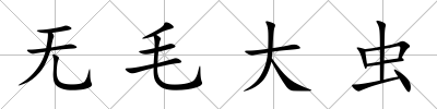 無毛大蟲