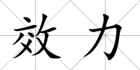 效力