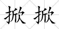 掀掀