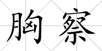 胸察