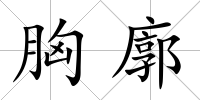胸廓