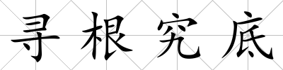 尋根究底