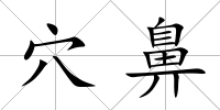 穴鼻