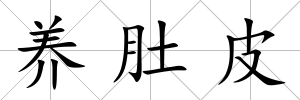 養肚皮