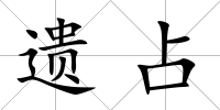 遺占