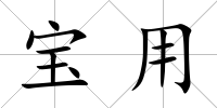 寶用