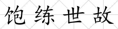 飽練世故