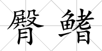 臀鰭